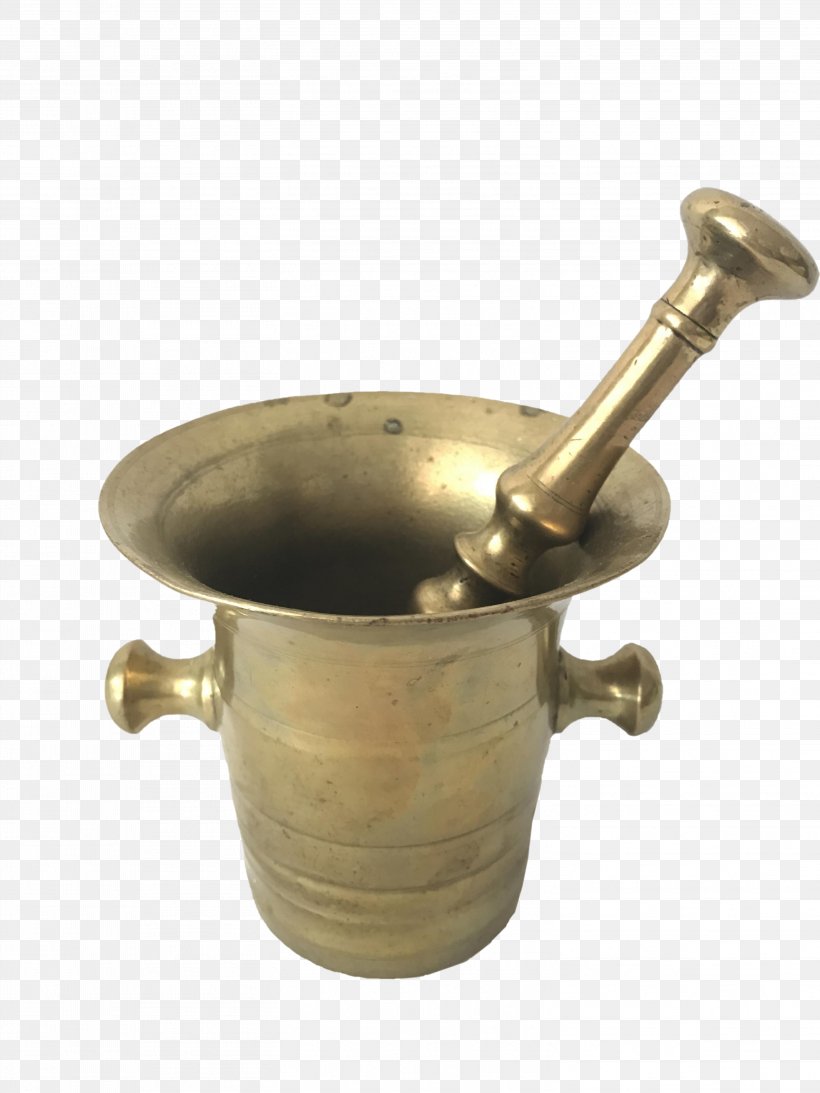 Mortar And Pestle Brass Apothecary Pharmacy, PNG, 3024x4032px, 19th Century, Mortar And Pestle, Antique, Apothecary, Auto Detailing Download Free