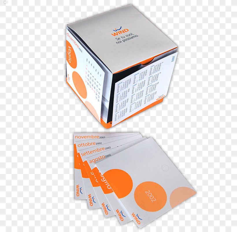 Orange S.A. Cube Calendar Box WIND, PNG, 800x800px, Orange Sa, Box, Calendar, Cube, Industrial Design Download Free