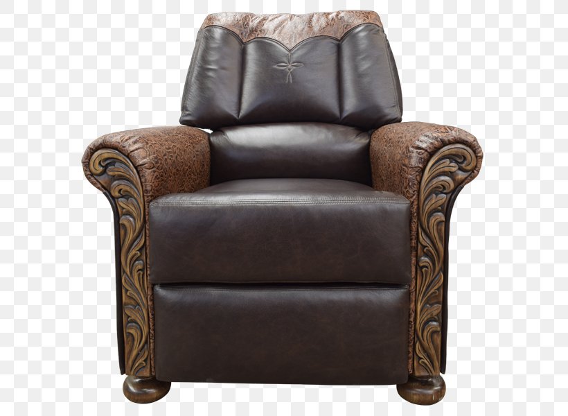 Recliner Loveseat Club Chair Couch Leather, PNG, 600x600px, Recliner, Brown, Chair, Club Chair, Couch Download Free