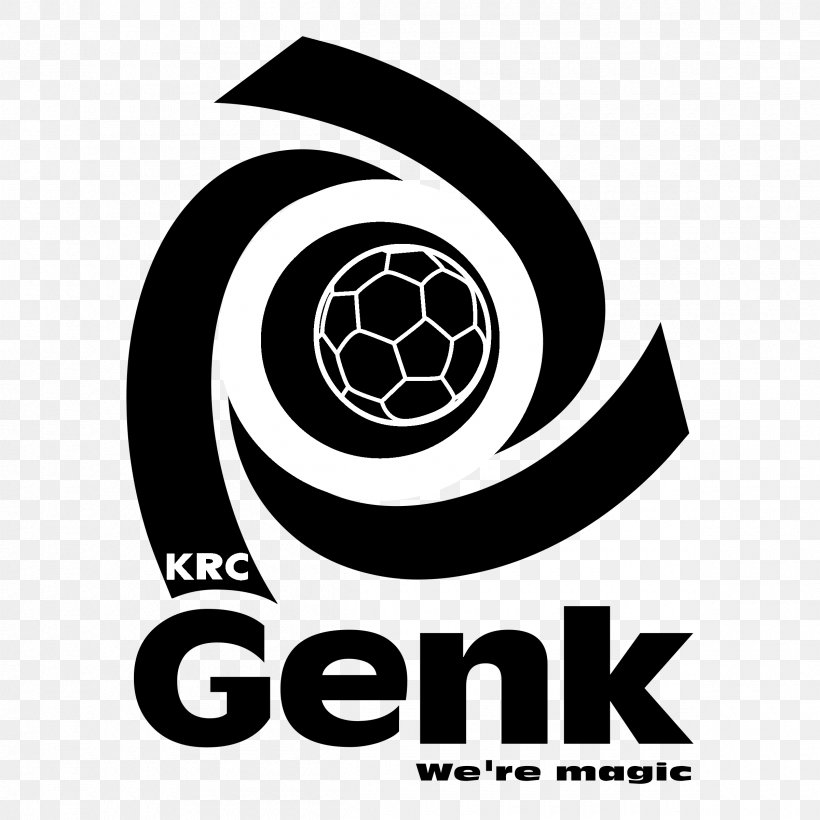 K.R.C. Genk Belgian First Division A Club Brugge KV Standard Liege Vs Genk Standard Liège, PNG, 2400x2400px, Krc Genk, Belgian First Division A, Belgium National Football Team, Black And White, Brand Download Free