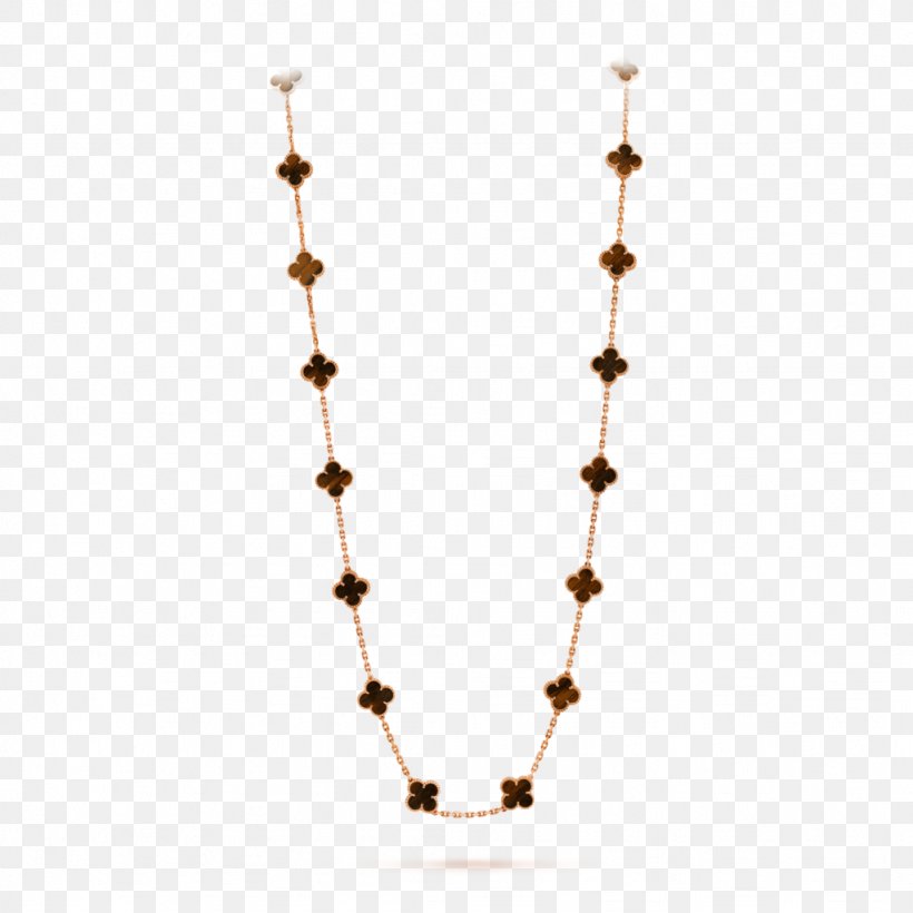 Necklace Van Cleef & Arpels Jewellery Alhambra Gold, PNG, 1024x1024px, Necklace, Alhambra, Bead, Body Jewellery, Body Jewelry Download Free