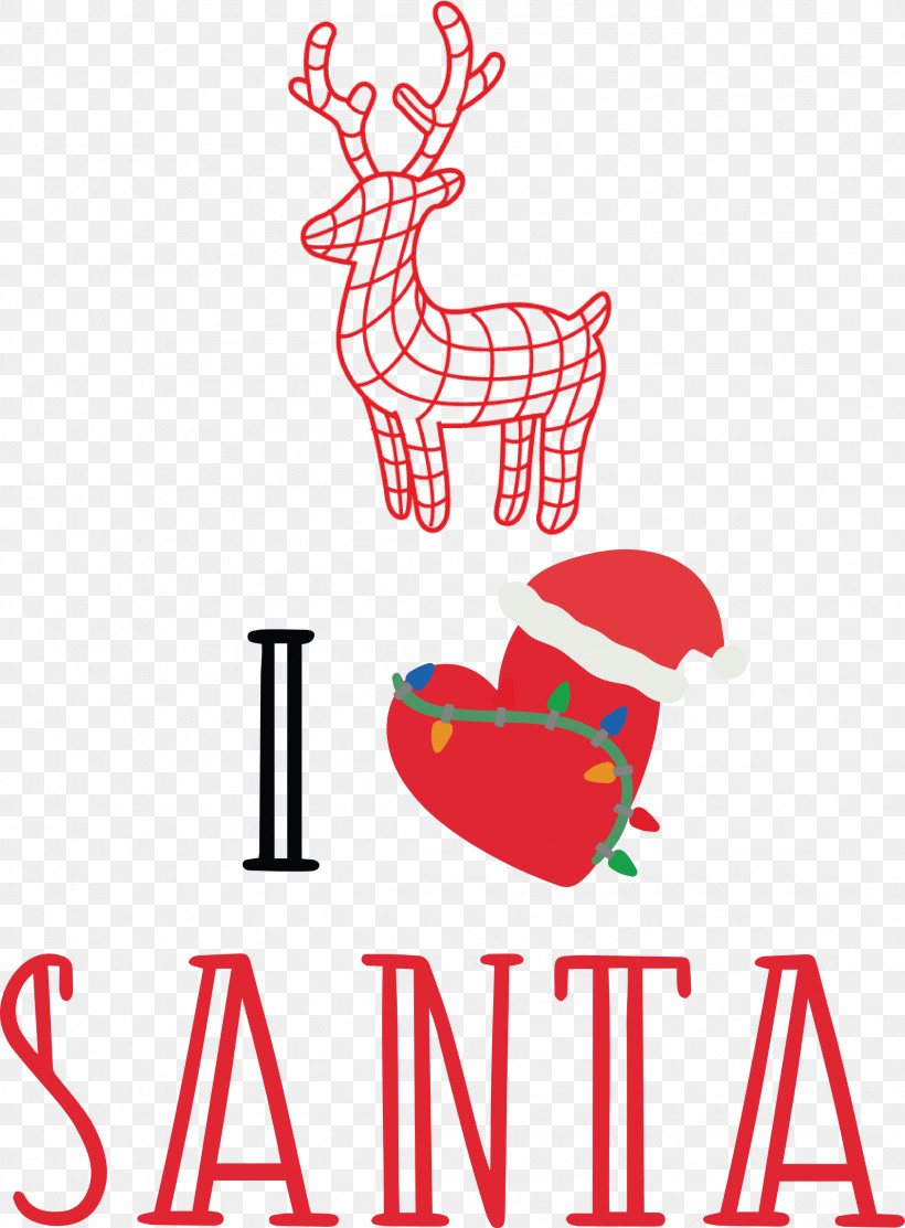 I Love Santa Santa Christmas, PNG, 2210x3000px, I Love Santa, Black, Black Screen Of Death, Christmas, Fine Arts Download Free