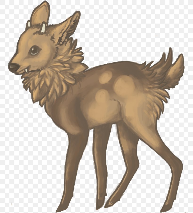 Jackal Reindeer Elk Musk Deers Horse, PNG, 766x904px, Jackal, Antler, Canidae, Carnivoran, Cartoon Download Free