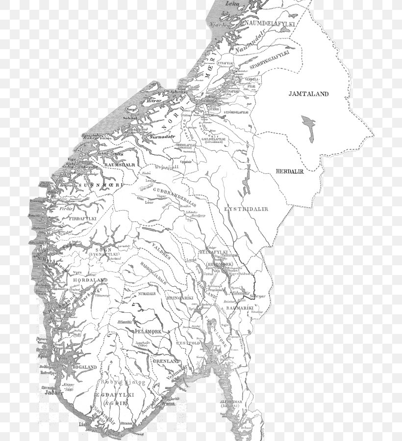 Map Drawing Western Norway Line Art Sketch, PNG, 709x898px, Map, Animal, Area, Artwork, Black And White Download Free