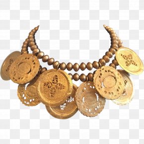 Lakshmi Gold Coin - Necklace Jewellery Clothing Accessories Bracelet Charms & Pendants PNG
