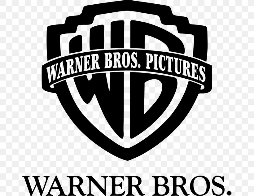 Warner Bros. Studio Tour Hollywood Warner Bros. Studios, Burbank Logo, PNG, 676x633px, Warner Bros Studio Tour Hollywood, Black And White, Brand, Burbank, Emblem Download Free