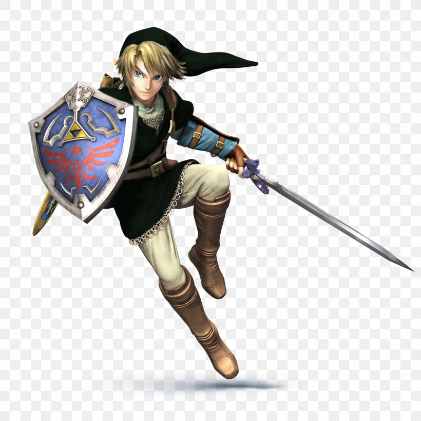 Super Smash Bros. For Nintendo 3DS And Wii U Link Super Smash Bros. Ultimate Super Smash Bros. Brawl, PNG, 1600x1600px, Link, Action Figure, Cold Weapon, Costume, Fictional Character Download Free