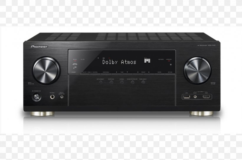 AV Receiver Home Theater Systems Pioneer Corporation Radio Receiver Audio, PNG, 1240x823px, 51 Surround Sound, Av Receiver, Amplifier, Audio, Audio Equipment Download Free