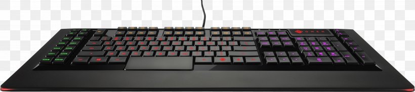 Computer Keyboard Laptop HP OMEN Keyboard With SteelSeries Numeric Keypads, PNG, 5000x1110px, Computer Keyboard, Computer, Computer Accessory, Computer Component, Computer Hardware Download Free