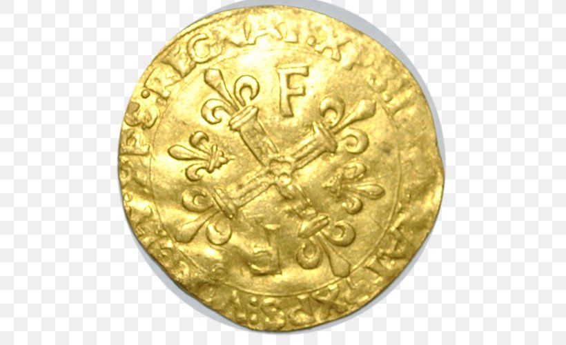 Gold Coin Numismatics Obverse And Reverse, PNG, 500x500px, Coin, Brass, Currency, Doubloon, Franc Download Free