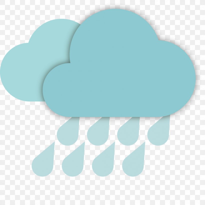 Rain Weather Forecasting Icon, PNG, 1000x1000px, Rain, Aqua, Azure, Blue, Green Download Free