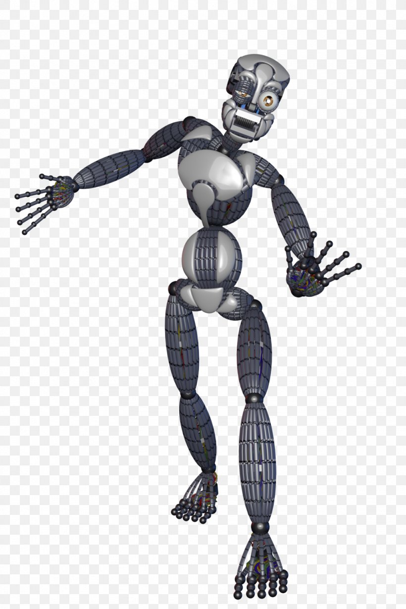 Robot Endoskeleton Art Joint Animatronics, PNG, 1024x1536px, Robot, Action Figure, Animatronics, Art, Character Download Free