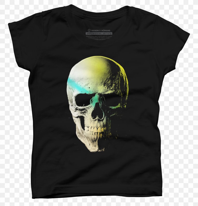 T-shirt Skull Sleeve Font, PNG, 1725x1800px, Tshirt, Bone, Brand, Neck, Skull Download Free