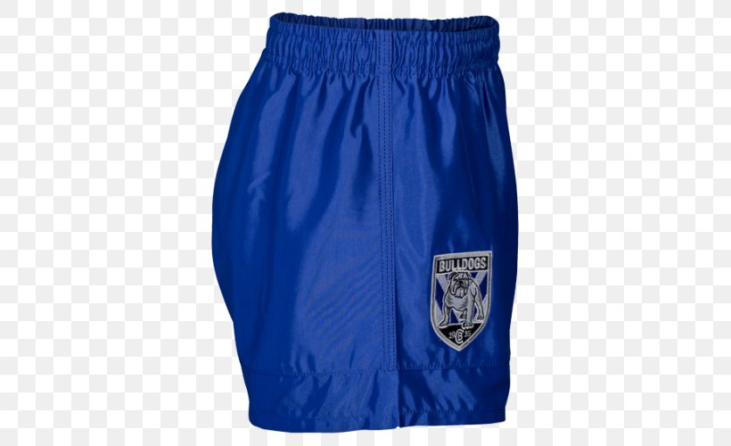 National Rugby League Canterbury-Bankstown Bulldogs Trunks Shorts Classic Sportswear, PNG, 500x500px, National Rugby League, Active Shorts, Blue, Canterbury, Canterburybankstown Bulldogs Download Free