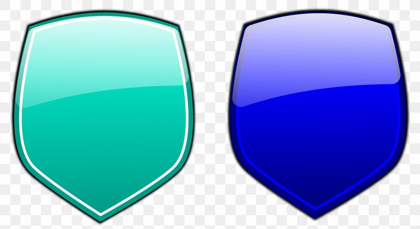 Shield Clip Art, PNG, 2400x1310px, Shield, Area, Blue, Cdr, Electric Blue Download Free