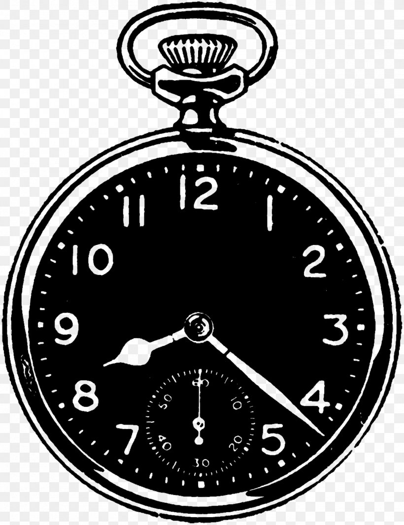Clock Pocket Watch Clip Art, PNG, 1383x1800px, Clock, Alarm Clocks, Antique, Black And White, Brand Download Free