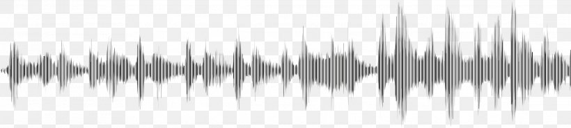 Digital Audio Sound Wave Clip Art, PNG, 2282x516px, Digital Audio, Acoustic Wave, Acoustics, Audio Signal, Black And White Download Free