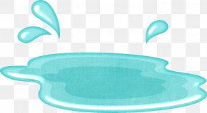 Tableware Teal - Painting Cartoon PNG