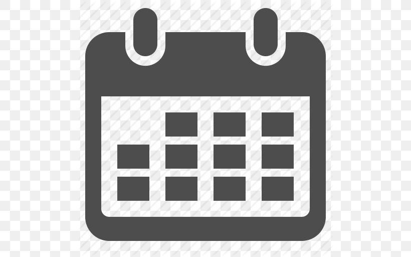 Calendar Icon Design Icon, PNG, 512x512px, Calendar, Black And White, Brand, Calendar Date, Digital Media Download Free