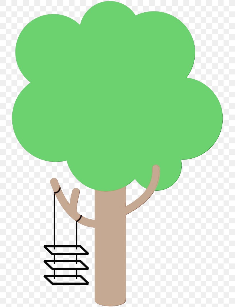 Green Clip Art Tree Plant Symbol, PNG, 742x1072px, Watercolor, Green, Paint, Plant, Symbol Download Free