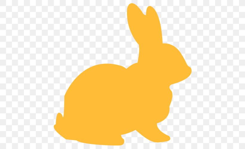 Easter Bunny Hare Rabbit Clip Art Chocolate Bunny, PNG, 500x500px, Easter Bunny, Animal, Beak, Carnivoran, Chicken Download Free