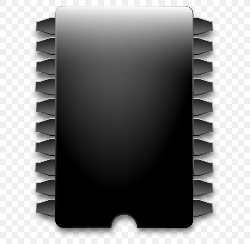 Integrated Circuits & Chips Electronics Clip Art, PNG, 658x800px, Integrated Circuits Chips, Biochip, Black And White, Central Processing Unit, Computer Software Download Free