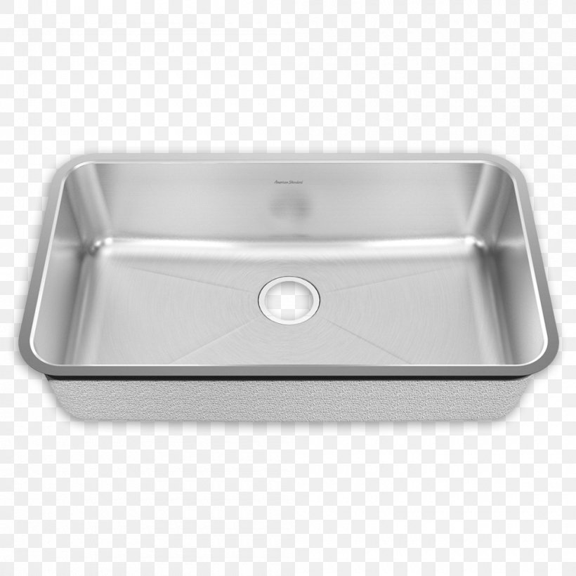 Kitchen Sink Plumbing Fixtures Stainless Steel, PNG, 1000x1000px, Sink, American Standard Brands, Bathroom, Bathroom Sink, Bowl Sink Download Free