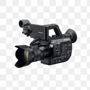 Camera - Super 35 Sony XDCAM PXW-FS5 Video Cameras PNG