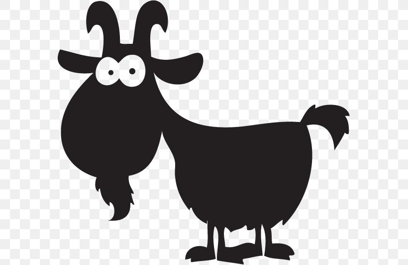 Boer Goat Silhouette Sheep, PNG, 587x532px, Boer Goat, Beak, Black And White, Camel Like Mammal, Cartoon Download Free