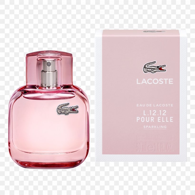 Eau De Lacoste L.12.12 Pour Elle Sparkling Eau De Toilette Perfume Eau De Lacoste L.12.12 EDT Pour Elle Sparkling, PNG, 2000x2000px, Perfume, Cosmetics, Eau De Parfum, Eau De Toilette, Lacoste Download Free