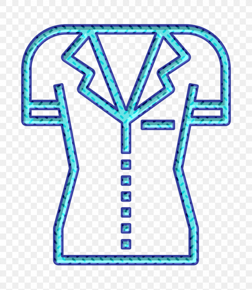Shirt Icon Clothes Icon, PNG, 1012x1166px, Shirt Icon, Clothes Icon, Electric Blue, Line, Turquoise Download Free
