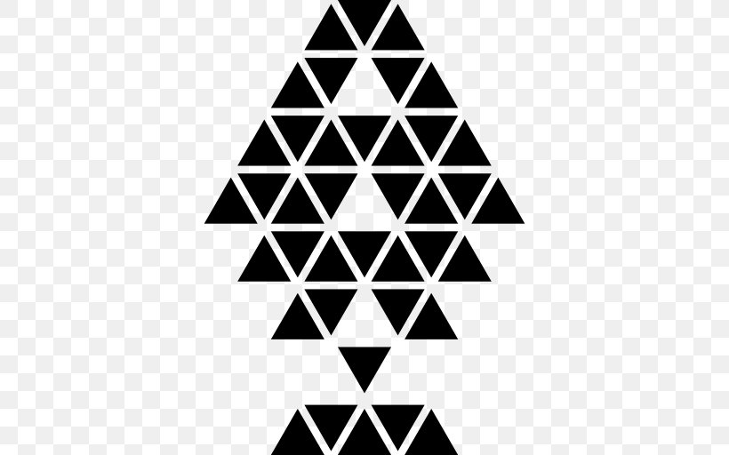 Triangle, PNG, 512x512px, Triangle, Black, Black And White, Geometry, Hexagon Download Free