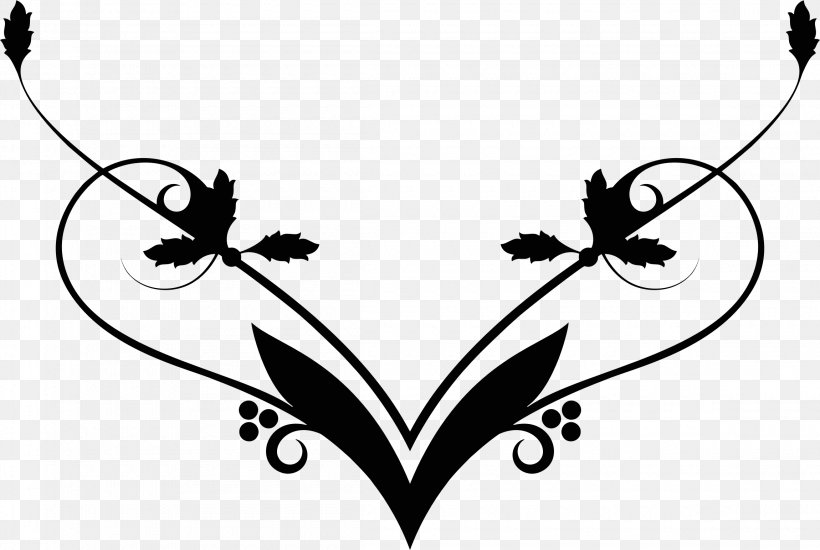 Black And White Art Clip Art, PNG, 2300x1545px, Black And White, Art, Black, Body Jewelry, Branch Download Free