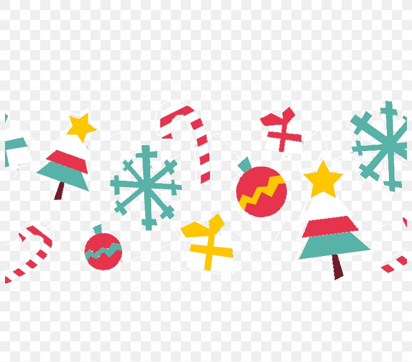 Retro Christmas Background Paper-cut Vector Material, PNG, 800x721px ...