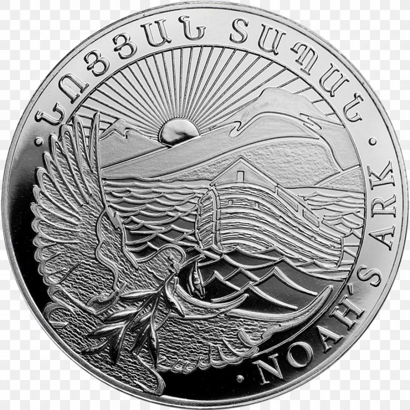 Noah's Ark Silver Coins Bullion Coin, PNG, 900x900px, Silver, American Silver Eagle, Black And White, Bullion, Bullion Coin Download Free