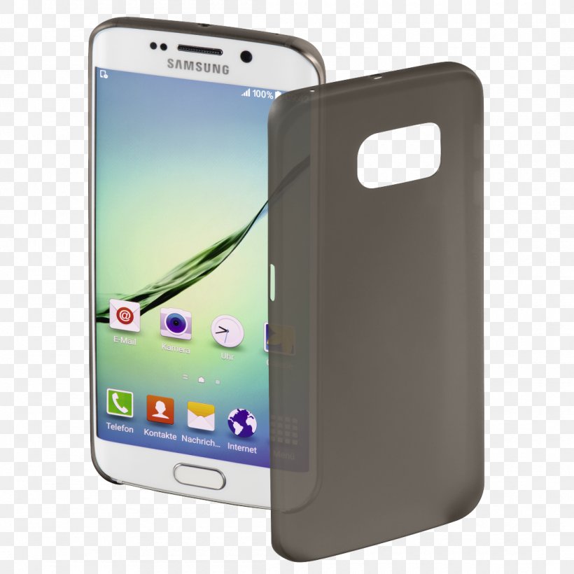 Smartphone Samsung Galaxy S6 Edge SM-G925FQ 32GB Black (Unlocked International Model) Hama Computer, PNG, 1100x1100px, Smartphone, Case, Communication Device, Computer, Electronic Device Download Free