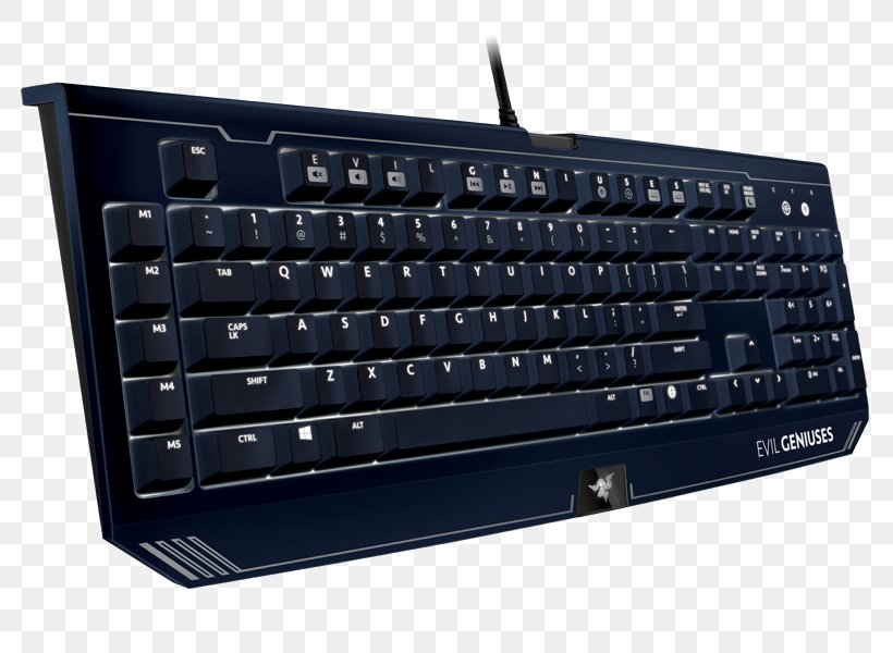 Computer Keyboard Razer BlackWidow Ultimate (2014) Razer Inc. Razer BlackWidow Tournament Edition Stealth Gaming Keypad, PNG, 800x600px, Computer Keyboard, Computer Component, Gaming Keypad, Input Device, Laptop Part Download Free