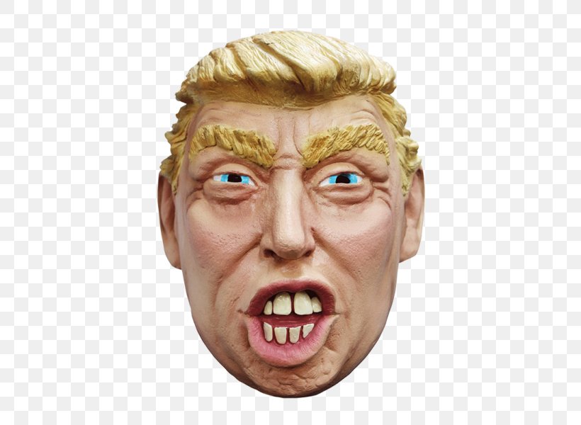 Donald Trump Latex Mask Halloween Costume, PNG, 600x600px, Donald Trump, Adult, Carnival, Cheek, Chin Download Free