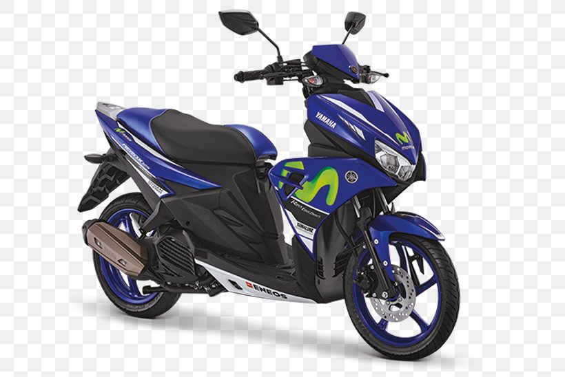 Movistar Yamaha MotoGP Yamaha Motor Company Jakarta Fair Motorcycle Yamaha Aerox, PNG, 617x548px, Movistar Yamaha Motogp, Automotive Exterior, Car, Electric Blue, Electric Motorcycles And Scooters Download Free
