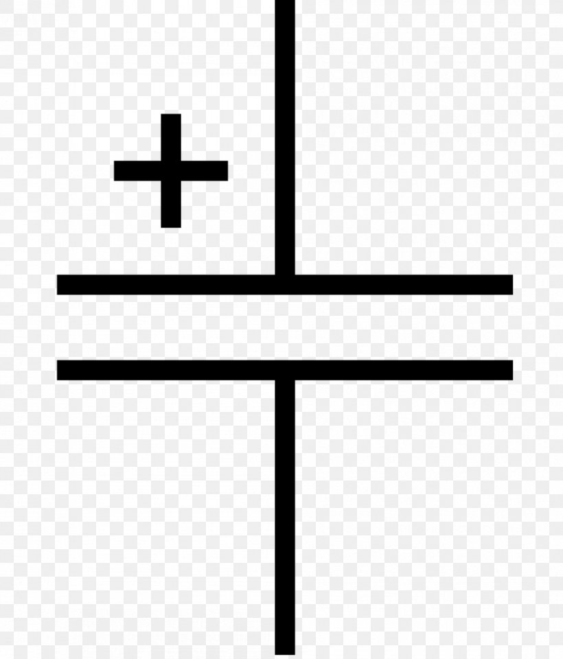 Electronic Symbol Electronic Circuit Electrolytic Capacitor Electrical Network, PNG, 945x1107px, Electronic Symbol, Area, Black And White, Capacitor, Ceramic Capacitor Download Free