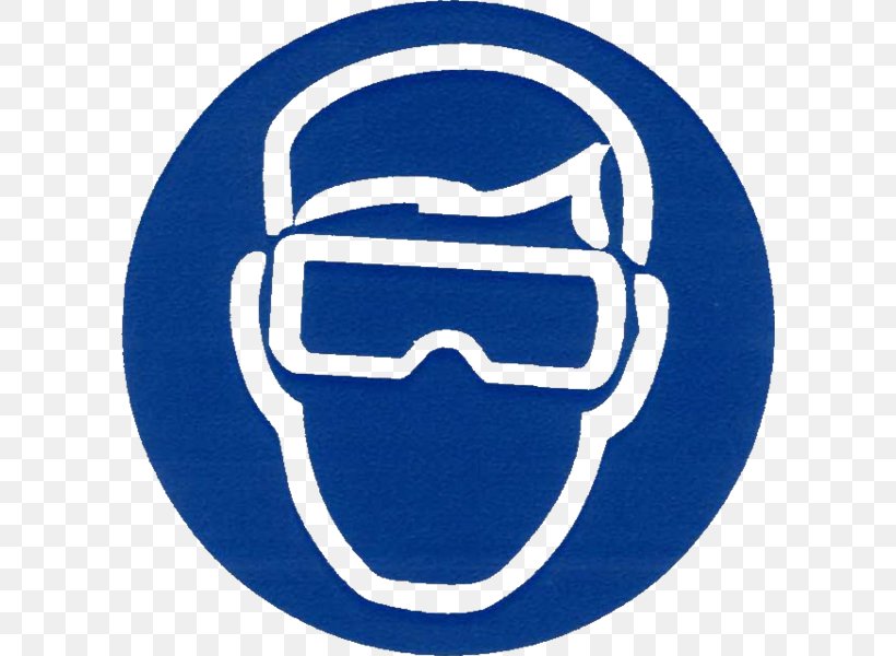 Personal Protective Equipment Goggles High-visibility Clothing Safety Clip Art, PNG, 598x600px, Personal Protective Equipment, Blue, Clothing, Electric Blue, Emblem Download Free