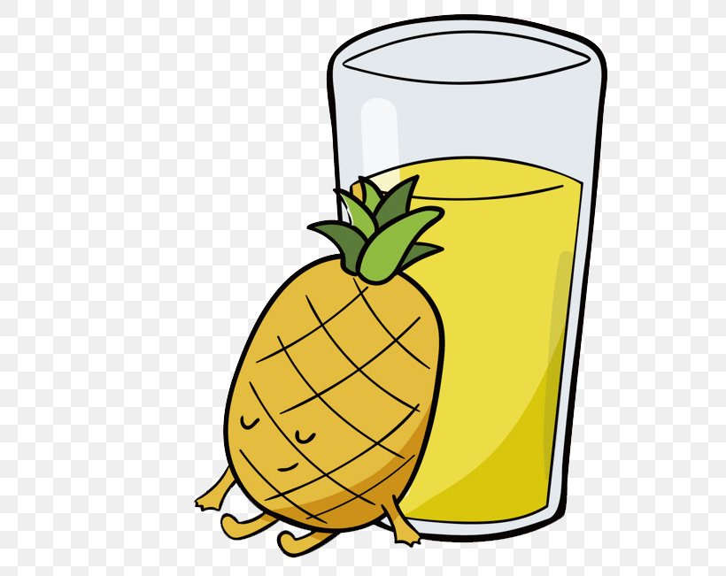 Pineapple Juice Pineapple Juice Orange Juice Fizzy Drinks, PNG, 650x651px, Pineapple, Ananas, Bottle, Bromeliaceae, Cartoon Download Free