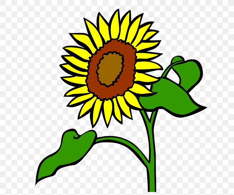 Common Sunflower Clip Art Book Illustration Text, PNG, 2000x1667px, Common Sunflower, Artwork, Book Illustration, Cut Flowers, Daisy Family Download Free