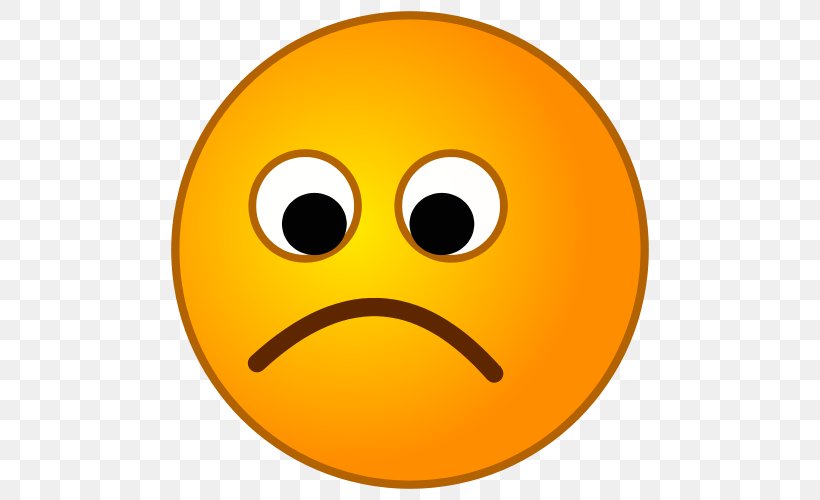 Smiley Sadness Emoticon Clip Art, PNG, 500x500px, Smiley, Crying, Emoticon, Eye, Face Download Free