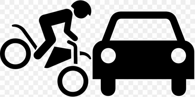 Car Traffic Collision Accident Clip Art, PNG, 1000x500px, Car, Accident, Area, Bicycle, Black And White Download Free