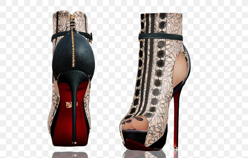 High-heeled Shoe Boot Sandal Brown, PNG, 538x525px, Highheeled Shoe, Boot, Brown, Footwear, High Heeled Footwear Download Free