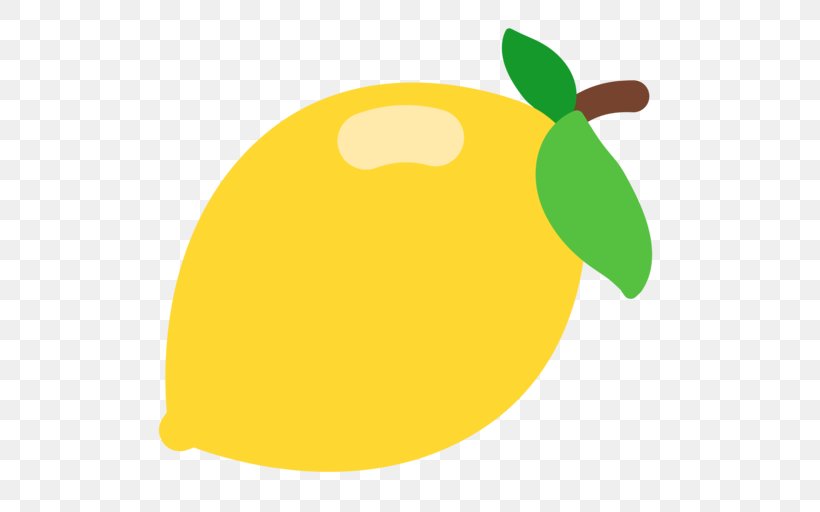 Emoji Lemon Fruit SMS Text Messaging, PNG, 512x512px, Emoji, Auglis, Citrus Fruit, Email, Emoticon Download Free