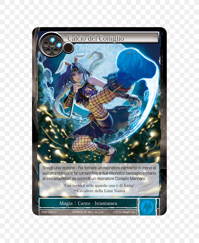 Force Of Will Fiaba Della Luna Scarlatta Rabbit Playing Card Game, PNG, 780x1000px, Force Of Will, Action Figure, Card Game, Collectable Trading Cards, Collectible Card Game Download Free