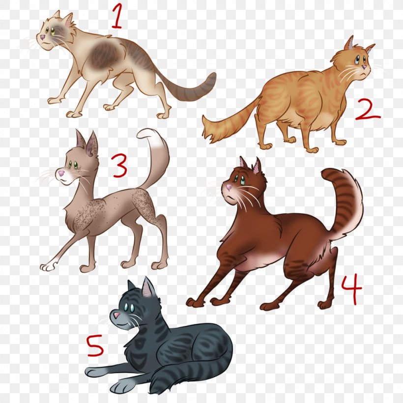 Kitten Cat Dog Warriors Canidae, PNG, 1024x1024px, Kitten, Animal, Animal Figure, Art, Canidae Download Free