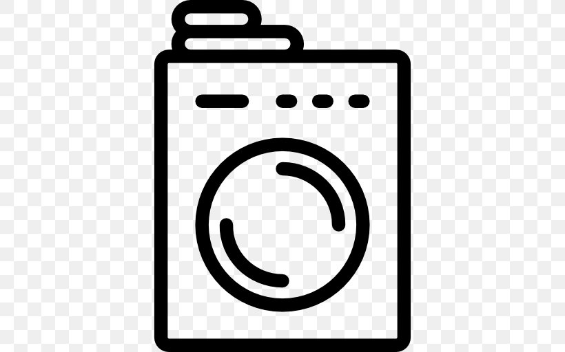 Laundry Symbol Room Washing Machines, PNG, 512x512px, Laundry, Area, Bathroom, Black And White, Cleaning Download Free